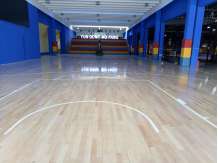 室内运动木地板案例-辽阳甜水学校