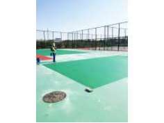 室外丙烯酸网球场施工案例-本溪药科大学