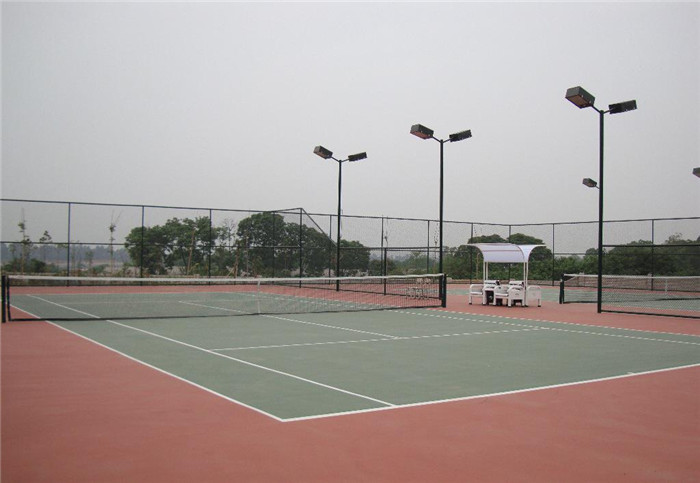 硅PU网球场