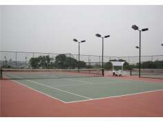 硅PU网球场