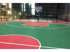 硅pu篮球场 