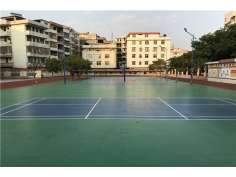 硅PU羽毛球场